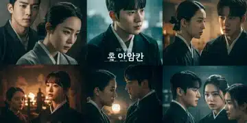 Dynamic collage showcasing diverse themes and compelling characters from the anticipated 2025 K-drama releases, emphasizing innovative storytelling and cultural depth.