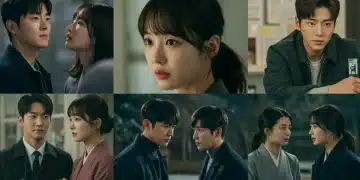 Iconic scenes from five classic K-dramas before 2020, showcasing diverse genres and beloved characters.