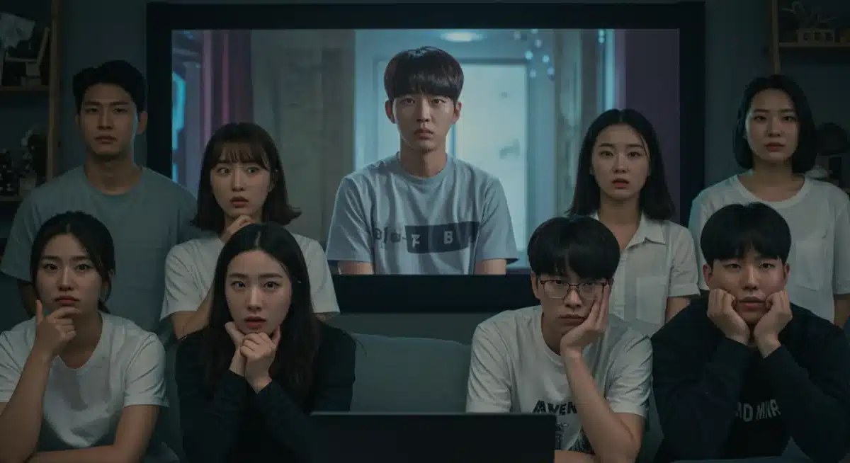 Diverse K-drama fans reacting to a series finale
