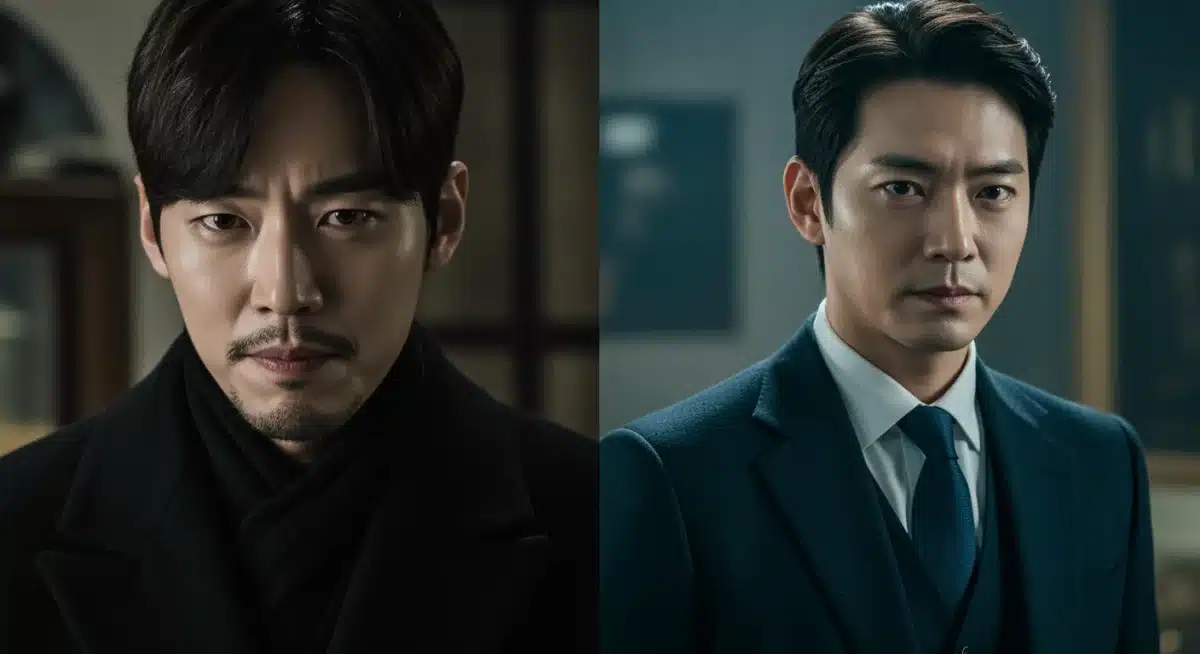 Comparison of traditional evil K-drama villain with a modern, morally gray antagonist